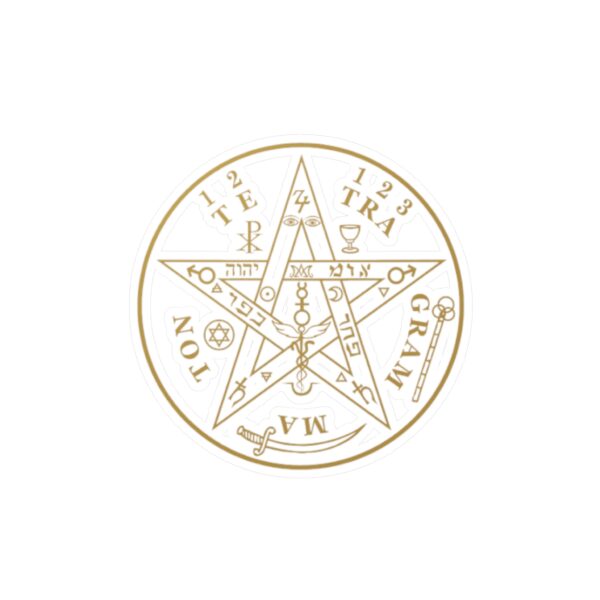 Sticker Tetragrammatón - Protección y Poder Divino - Imagen 9