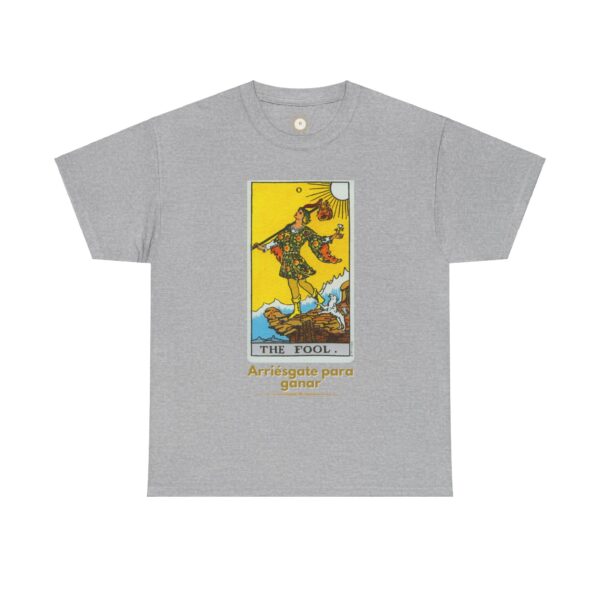 Tarot Rider Unisex Tee, The Fool Shirt, Major Arcana Gift, Fun Camisa, Divertido, Tarot Lover Gift, Occult Clothing, Mystic T-Shirt, Witchy - Imagen 9