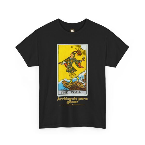 Tarot Rider Unisex Tee, The Fool Shirt, Major Arcana Gift, Fun Camisa, Divertido, Tarot Lover Gift, Occult Clothing, Mystic T-Shirt, Witchy - Imagen 7