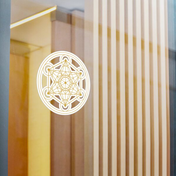 Sticker del Cubo de Metatrón: Portal de Geometría Sagrada y Energía Universal - Imagen 10