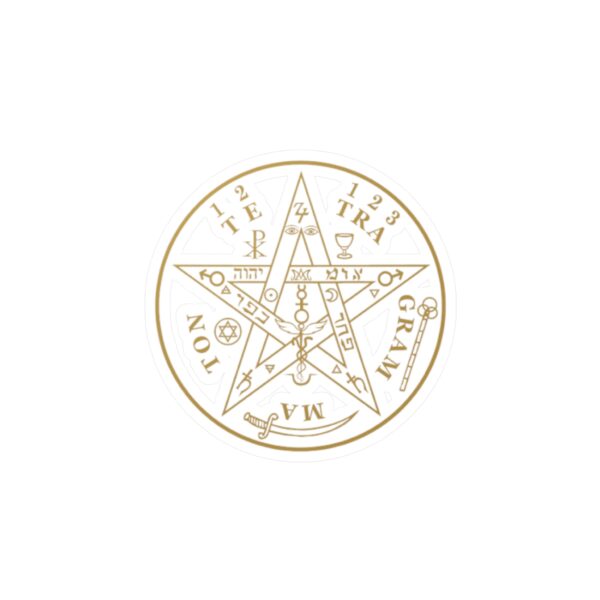 Sticker Tetragrammatón - Protección y Poder Divino - Imagen 5