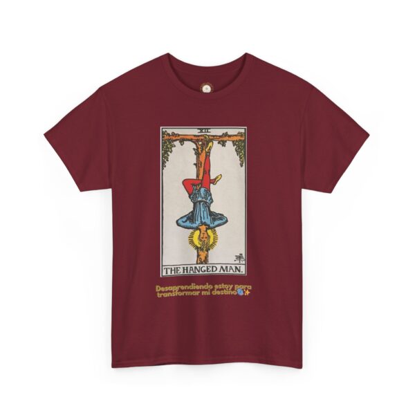Tarot Rider Unisex Tee, The Hanged Men Shirt, Major Arcana Gift, Fun Camisa, Divertido, Tarot Lover Gift, Occult Clothing, Mystic T-Shirt, - Imagen 27