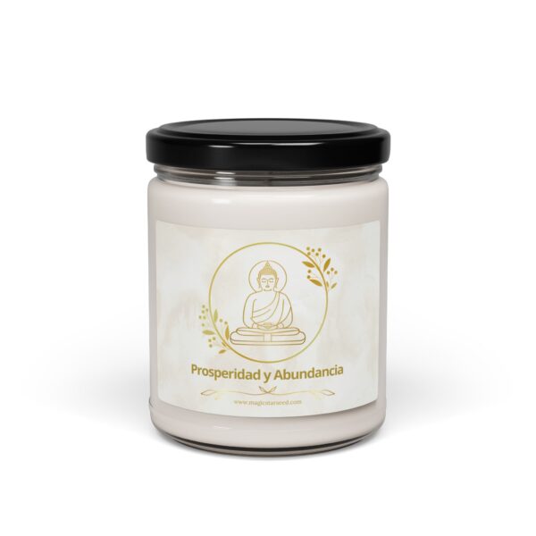 Vela Perfumada de Canela y Vainilla para Atraer Prosperidad