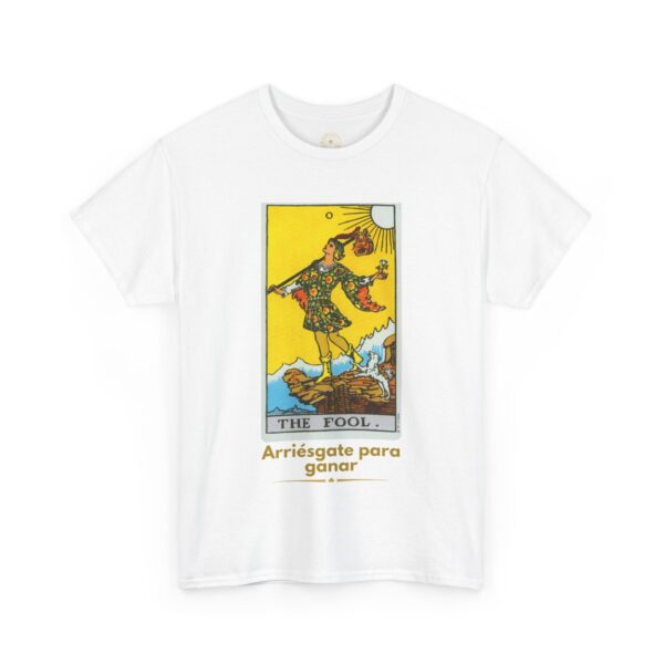 Tarot Rider Unisex Tee, The Fool Shirt, Major Arcana Gift, Fun Camisa, Divertido, Tarot Lover Gift, Occult Clothing, Mystic T-Shirt, Witchy - Imagen 3