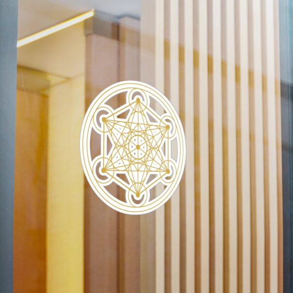 Sticker del Cubo de Metatrón: Portal de Geometría Sagrada y Energía Universal - Imagen 14