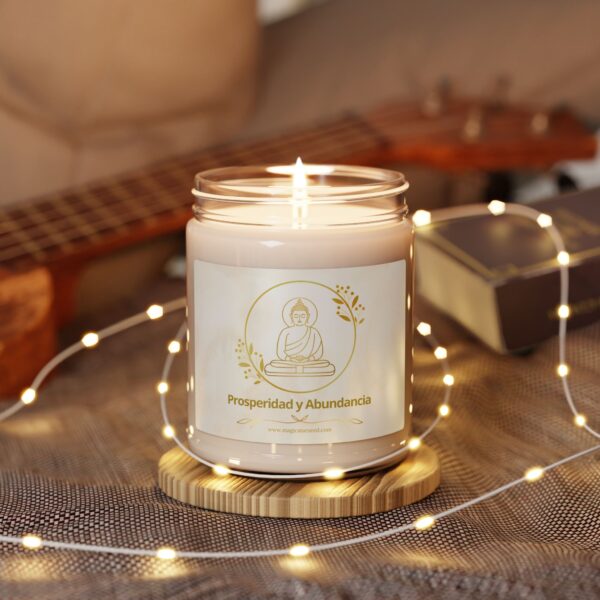 Vela Perfumada de Canela y Vainilla para Atraer Prosperidad - Imagen 3