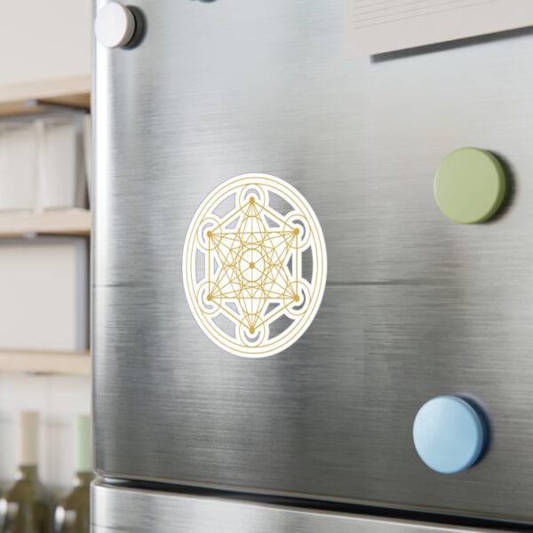 Sticker del Cubo de Metatrón: Portal de Geometría Sagrada y Energía Universal - Imagen 11