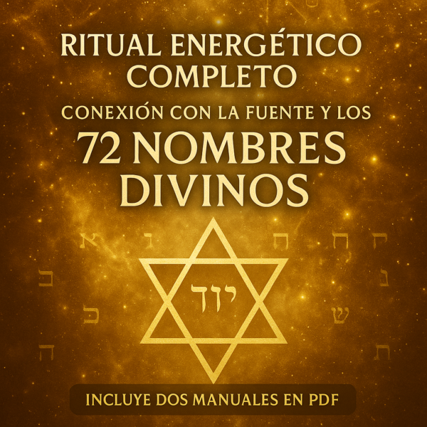 GUÍA + TALLER CABALÍSTICO: LOS 72 NOMBRES DE DIOS