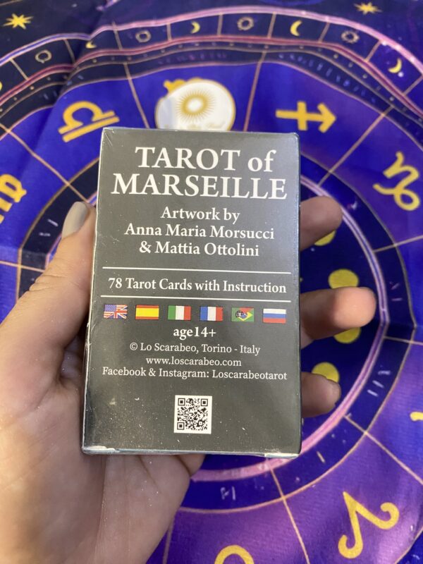Mini Tarot Marseille Versión De Bolsillo - Imagen 3