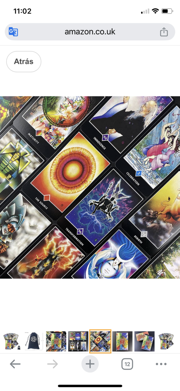Tarot Cartas Osho Zen Versión Bolsillo - Imagen 2
