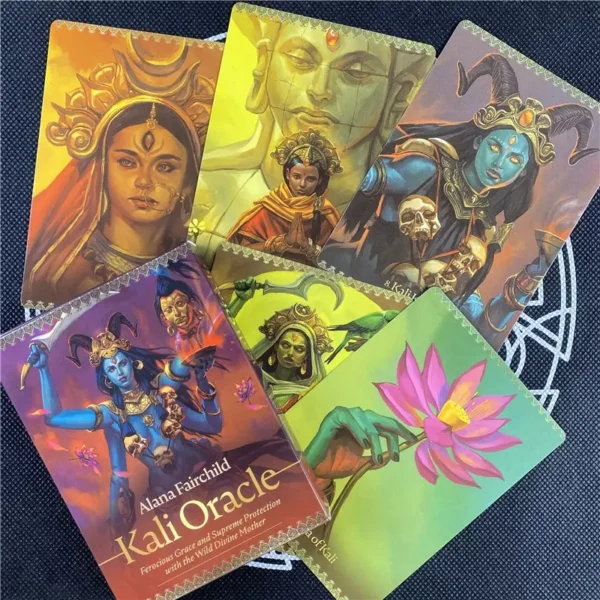 Oráculo Cartas Diosa Kali - Fuerza Interior Y Guía - Imagen 4
