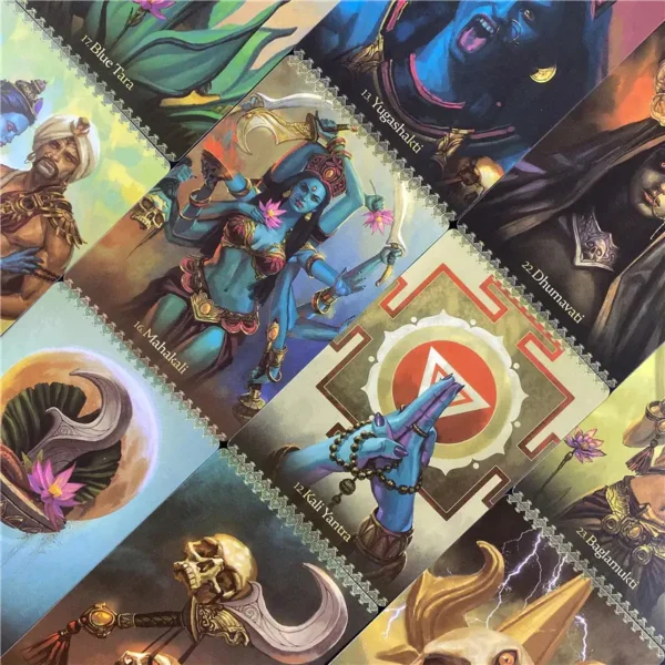 Oráculo Cartas Diosa Kali - Fuerza Interior Y Guía - Imagen 5