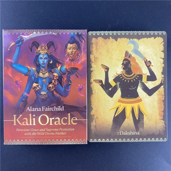 Oráculo Cartas Diosa Kali - Fuerza Interior Y Guía - Imagen 8