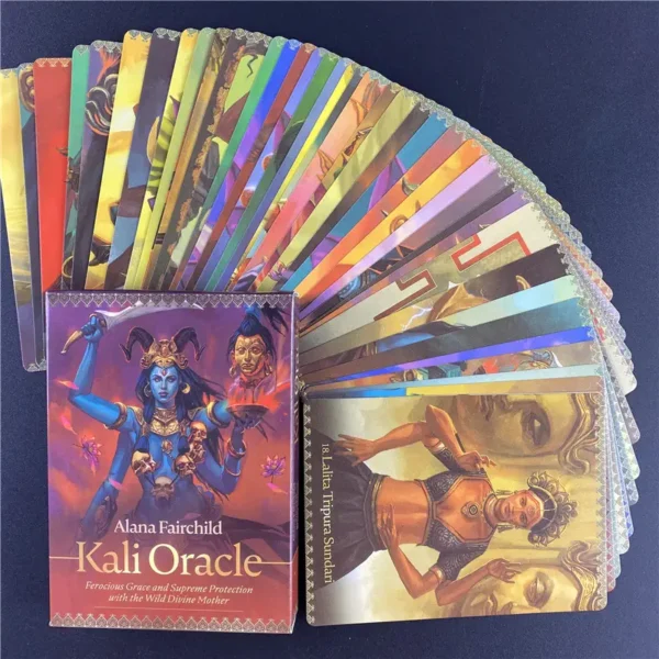 Oráculo Cartas Diosa Kali - Fuerza Interior Y Guía - Imagen 3