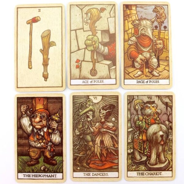 Tarot Cartas Labyrinth Artístico Ilustrado Por Tomás Hijo - Imagen 2