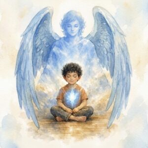 Miguel y la Luz Azul: Un cuento para volver a casa dentro de ti