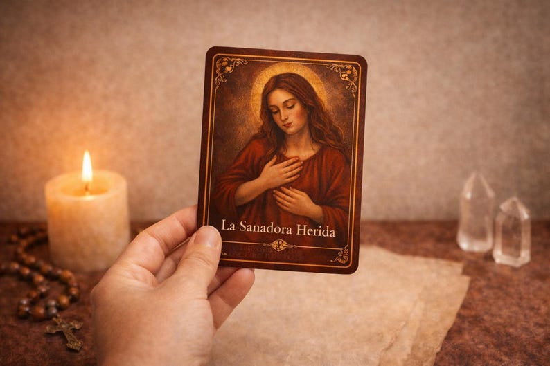 Oraculo de Maria Magdalena Kit Imprimible Completo, Libro Guia 33 Cartas, Descarga Digital en PDF - Imagen 2