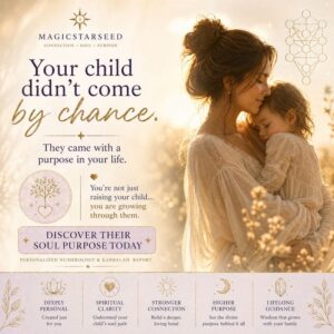 Kabbalistic Numerological Report for Mother and Child | Personalized PDF Reading | Child's Soul Purpose | Mother-Child Relationship