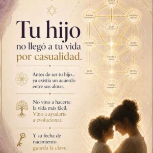 Informe Numerológico Kabbalístico Madre e Hijo | Lectura Personalizada PDF | Propósito del Alma del Niño | Relación Madre-Hijo