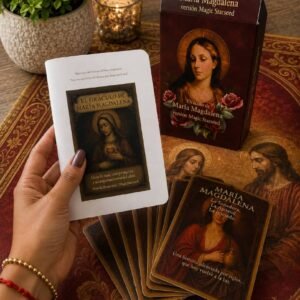 Oráculo físico de María Magdalena + guía impresa