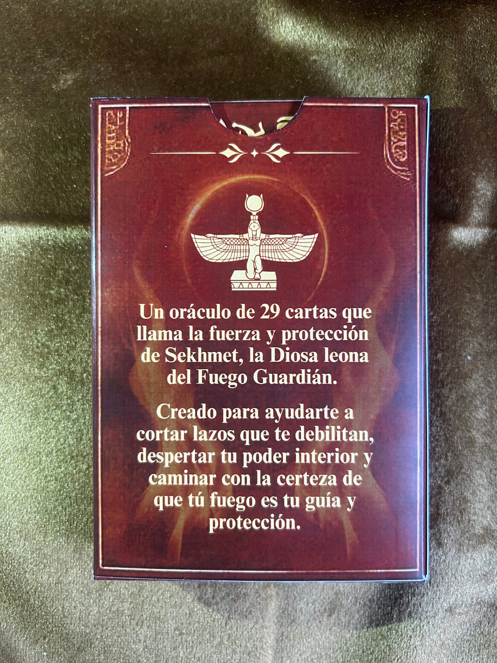Oráculo Diosa Sekhmet: Fuego Guardián (29 Cartas) - Imagen 11