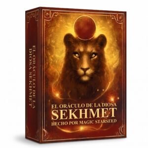 Oráculo Diosa Sekhmet: Fuego Guardián (29 Cartas)